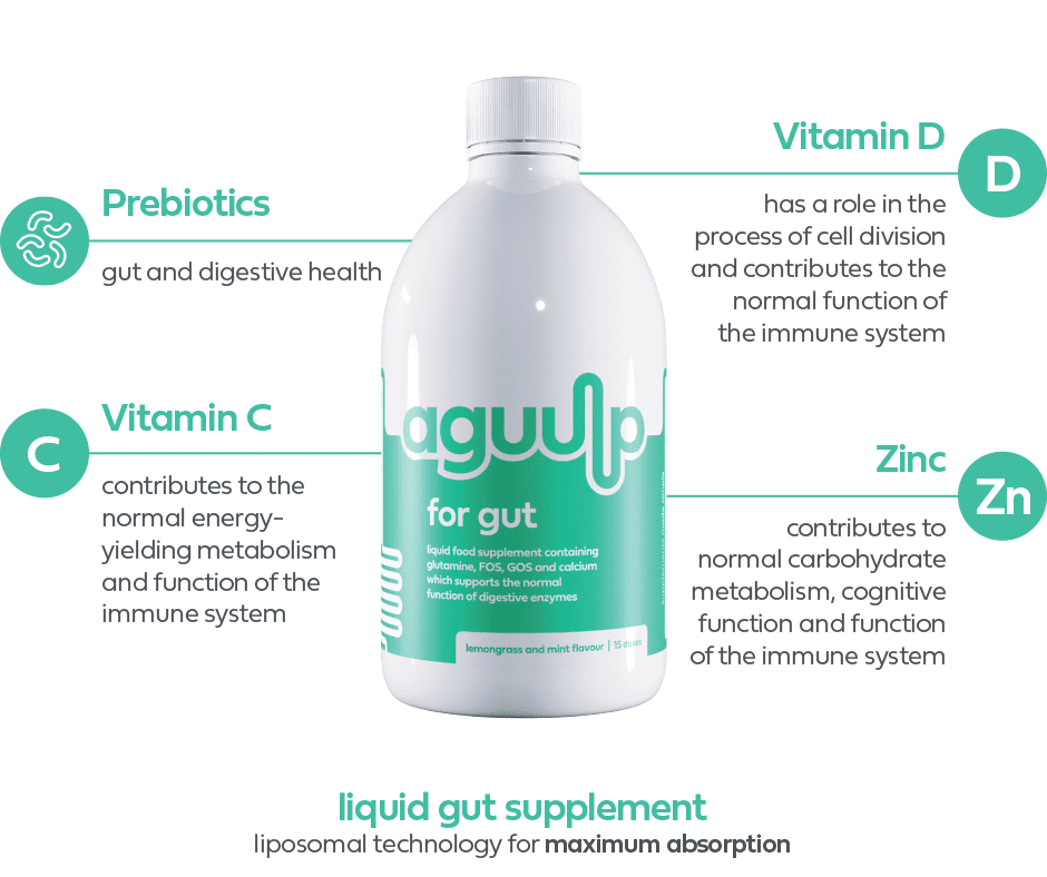 what's inside aguulp for gut - gut supplement