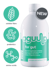 aguulp for gut - gut supplement in bottles - liquid prebiotic