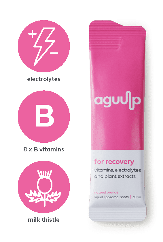 aguulp for recovery sachet and ingredients