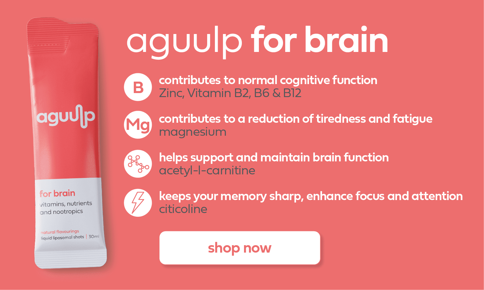 aguulp for brain liquid supplement - how can it help with brain fog | aguulp